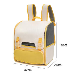 กระเป๋าใส่สัตว์เลี้ยงแบบพกพาสำหรับแมวและสุนัข ยี่ห้อ Oxford ใช้ได้ทุกฤดู พับเก็บได้ น้ำหนักเบา ระบายอากาศดี ความจุขนาดใหญ่ - Product Image 6