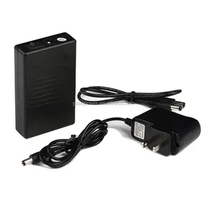 Portátil, ABS, negro, 12 V 2000 mAh batería de iones de litio para tira LED y la bomba de agua