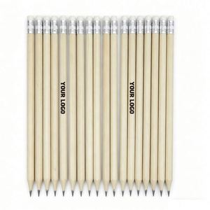 Lápiz de Madera Personalizable al por Mayor con Logotipo, 7 Pulgadas, HB 2B 2H, Regalo Promocional para el Regreso a Clases, Lápiz de Madera Personalizado con Borrador - Product Image 1