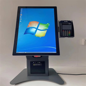 Quiosco de autoservicio 156 215 24 27 pulgadas restaurante KFC McDonald quioscos de pedido <span class=keywords><strong>Kiosko</strong></span> quiosco de pago autoservicio con soporte de suelo - Product Image 3