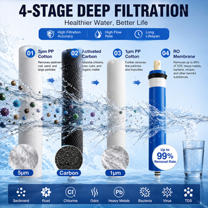 Sistema de Filtro de Agua Industrial, Sistema de Agua Desionizada, Sistema de Purificación de Agua por Ósmosis Inversa - Product Image 3