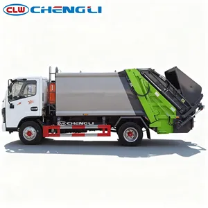 Camión Compactador de Basura Dongfeng D6 4X2 Fácil de Operar, con Tolva Triangular y Tanque de Gran Capacidad de 6000L - Product Image 5
