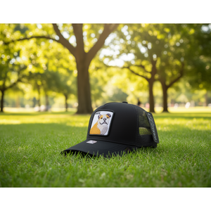 Gorra Trucker Pipkin de 6 Paneles, Malla Ajustable, Unisex, Casual, Bordada, para Adultos - Product Image 2