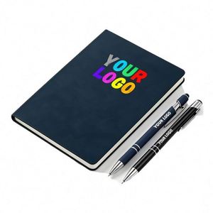 Custom Business A5 Notebook Office Gift Wholesale Can Print Logo Soft Leather Thickened Simple Notebook - Product Image 1