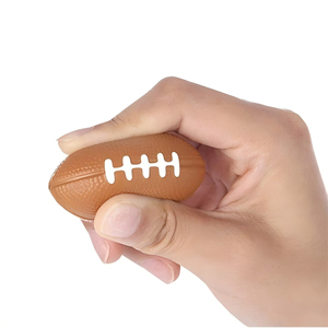Pelota <span class=keywords><strong>Antiestrés</strong></span> de Fútbol Americano de Espuma PU Personalizada de 5 x 3 cm con Diseño de Ventilación para Niños y Regalos Promocionales - Product Image 4