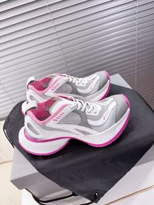 High-quality Breathable Lightweight Casual Sports Shoes <b>for</b> Men and Women with Walking Style Thick Soles Anti-odor Mesh Lining. - Product Image 1