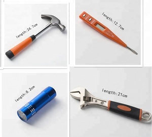 Kit d'outils portables en acier au carbone personnalisable OEM, emballé dans un étui rigide pour la réparation à domicile avec garantie d'un an YS-D6018 Po - Product Image 2