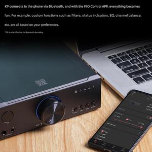 FiiO K9 USB DAC <span class=keywords><strong>Bluetooth</strong></span> THX LDAC ev kullanımı FM Metal hi-res için ses masaüstü kod çözme kulaklık amplifikatörü - Product Image 6