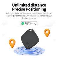 Localisateur OEM en gros FindMY Ping 4G GPS IP67 Étanche ABS Mini Apple Spécial pour Animaux, Personnes Âgées, Enfants - Suivi Anti-perte