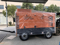 Compresseurs d'air à vis Kaishan personnalisés Risan, compresseur électrique de marque Kaiser, type portable KSCY-580/17