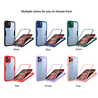 360 coque de protection complète pour téléphone portable iphone 16 15 14 13 12Pro Max