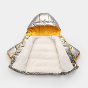 Manteau d'hiver pour filles et garçons le moins cher, chaud, épais, en velours, à capuche, vêtements d'extérieur pour bébés, parkas pour enfants - Product Image 4