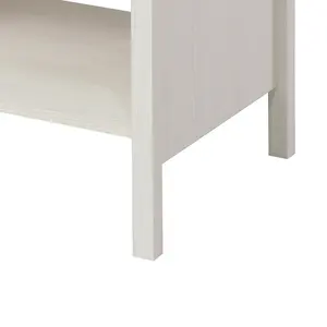 Better Home Mesa auxiliar fácil de montar mesa de centro con almacenamiento mesas de centro de madera