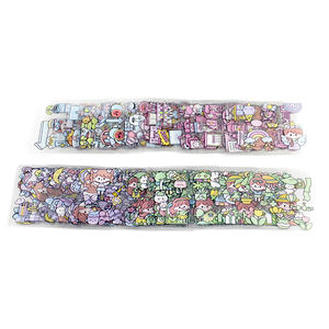 Autocollants personnalisés en vinyle transparent pour petites filles, autocollants mignons de <span class=keywords><strong>dessin</strong></span> <span class=keywords><strong>animé</strong></span> pour enfant - Product Image 3
