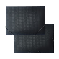 Boîtes de rangement A4 en plastique pour archives Organisateur de dossiers Boîte de classement pour bureau Papier de format lettre