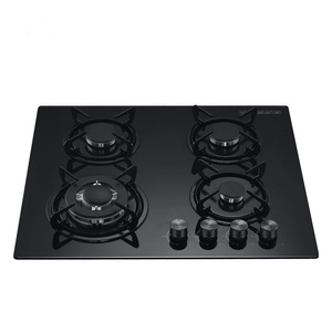 Cuisinière à gaz 4 brûleurs de qualité supérieure avec accessoires – Table de cuisson à gaz 4 feux - Product Image 2