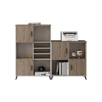 Meilleures ventes : Armoires de rangement modulaires industrielles et commerciales en mélamine, support d'imprimante, classeur pour bureau, maison et école