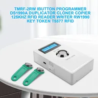 Carte-clé intelligente RFID blanche DR001 IButton DS1990 en plastique NFC 1K 125kHz pour lecteurs d'hôtels, mini-étiquette T5577 réinscriptible