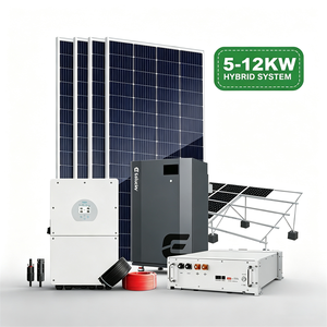 ESSLUCKY Kits Completos de Energía 10KW 5KW 8KW 15KW Sistema Híbrido MPPT con Almacenamiento de Batería de Iones de Litio 10kWh 15kWh - Product Image 3