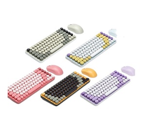 Wholesale 2.4G Dual Mode <b>Wireless</b> Keyboard Mouse Combo Rechargeable Silent for Laptop <b>PC</b> Desktop Office Home Use - Product Image 1