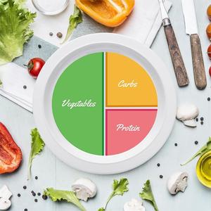 แผ่นโภชนาการอาหารลดความอ้วนขนาด 8.5 นิ้วสําหรับผู้ใหญ่ลดน้ําหนักรับประทานอาหารอย่างสมดุลอาหารมื้อเย็น - Product Image 2