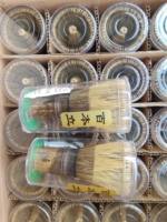 Ensemble de bol à thé matcha noir en céramique émaillée de conception japonaise écologique