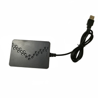 Lector de Tarjetas USB de Escritorio con Emulación de Teclado RFID de 125kHz y 13.56MHz OTG para PC, Hecho de Plástico