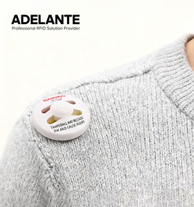 Bền chống trộm thẻ cứng cho quần áo <span class=keywords><strong>EAS</strong></span> hệ thống AM <span class=keywords><strong>RF</strong></span> nam châm báo động ABS nhựa chống trộm Pin khóa từ để sử dụng cửa hàng - Product Image 3