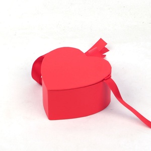 Small Heart Shaped Gift With Ribbon Candy New Year Gift <b>Wedding</b> Chocolate Packaging <b>Box</b> - Product Image 4