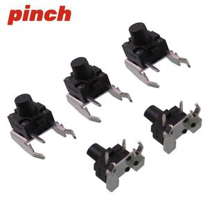 Interruptor Táctil de 6x6mm, 2 Pines, SPST, Montaje en PCB, Botón de Reinicio Negro con Soporte, Impermeable IPX67 - Product Image 3