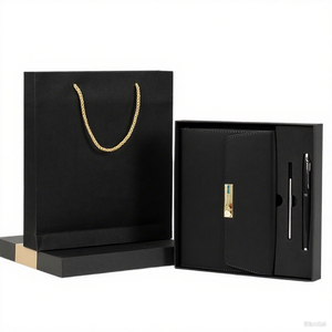 Hộp quà tặng với bút A5 Tạp Chí Nhật Ký Da PU kế hoạch in ấn Tạp Chí máy tính xách tay - Product Image 1