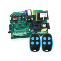Venta directa de fábrica YET868 receptor universal 433MHz puerta corredera automática tablero de control remoto controlador de puerta