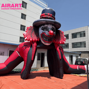 Arco Inflable de Payaso para Decoración de Entrada de Fiesta de Halloween, Túnel Inflable de Payaso para Espectáculo de Circo - Product Image 4