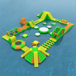 Taman Air Tiup Taman Hiburan Kustom Floating Aqua <span class=keywords><strong>Park</strong></span> Game <span class=keywords><strong>Guangzhou</strong></span> Taman Air Tiup - Product Image 3