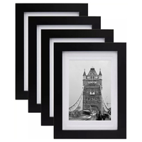 Cadres photo en MDF noir et blanc 4x6, 5x7, 6x8, 8x10, A1, A2, A3, A4, A5, 11x14, 12x16, 12x18, 16x20, 24x36 – Vente en gros