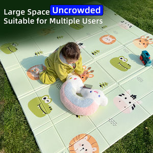 Alfombra Plegable para Bebés con Valla de Seguridad, Alfombra de Juego para Bebés, Piscina de Arena, Alfombra de Picnic para Exteriores - Product Image 3