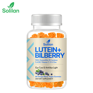 Bán buôn OEM dành cho người lớn Lutein mắt Gummies DF Vegan vitamin Zeaxanthin ánh sáng màu xanh hỗ trợ GMP Halal ISO cải thiện thị lực - Product Image 1