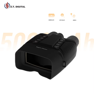 Binoculares de Visión Nocturna CZ080 5000mAh, Binoculares Digitales 4K con Zoom 8X, Impermeables, para Caza al Aire Libre, Gafas de Visión Nocturna de Largo Alcance - Product Image 1