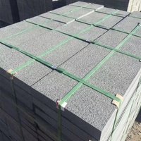 Carreaux de décoration de paysage en basalte noir, 8 pièces, nouvelle collection