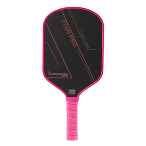Raqueta de Pickleball Profesional de Fibra de Carbono T700 de Doble Color 2026, Personalizable, de Alta Calidad y Portátil para Niños - Product Image 1