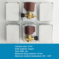Katup Solenoid Kontrol Listrik ZCQ-20B-99 220V untuk Uap, Air, Gas & Cairan di Mesin Garmen