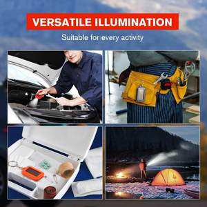 Lampe Torche LED Solaire Puissante Rechargeable en Gros, 3 LED, Porte-clés, Lampe Solaire Multifonction, Lampe de Poche - Product Image 3