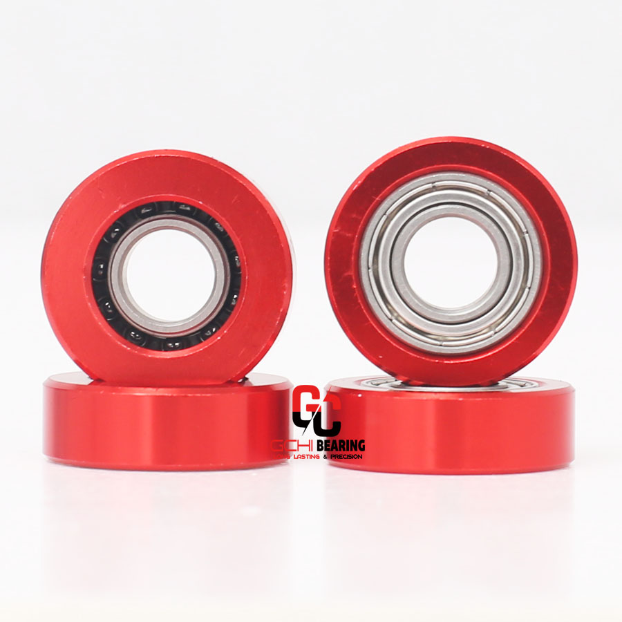 Overlap 608 Z Hybrid Ceramic Bearings (8mm) for Inline Skates