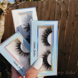 Groothandel Custom Lashes Box Hoge Kwaliteit Wimpers Mink 25 Mm Leveranciers