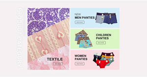 Mutandine da donna di alta qualità in pizzo di cotone pettinato a metà vita - Product Image 5