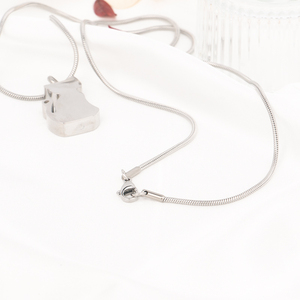 Kedi urn kolye mini <span class=keywords><strong>urna</strong></span> paslanmaz <span class=keywords><strong>çelik</strong></span> takı toptan urnas külleri için metal kremasyon külleri urn pet kedi urns kolye - Product Image 5