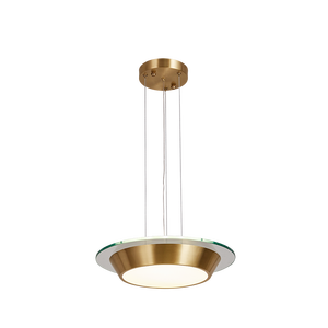 Copper Modern Minimalist Scandinavian Designer Luxury Gold LED <b>Pendant</b> Chandelier for Living Room with Middle Size - Product Image 2