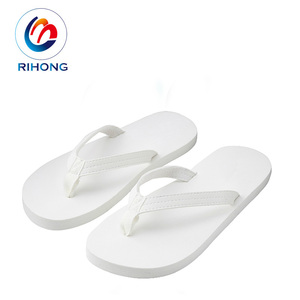 Mùa hè bãi biển đầy màu sắc tên thiết kế trên dây đeo Logo EVA cao su duy nhất tùy chỉnh Flip Flops - Product Image 6
