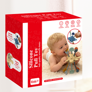 <span class=keywords><strong>Jouet</strong></span> sensoriel en silicone pour bébé, <span class=keywords><strong>jouet</strong></span> d'apprentissage précoce Montessori, <span class=keywords><strong>jouet</strong></span> de voyage portable pour siège auto et avion - Product Image 3