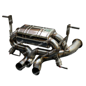 ท่อไอเสียปรับแต่งประสิทธิภาพสำหรับรถ <span class=keywords><strong>Lamborghini</strong></span> <span class=keywords><strong>Aventador</strong></span> <span class=keywords><strong>LP740</strong></span>-<span class=keywords><strong>4</strong></span> LP700-<span class=keywords><strong>4</strong></span> LP750-<span class=keywords><strong>4</strong></span>ท่อไอเสีย V12 svj 6.5 - Product Image 3